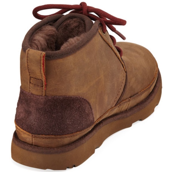 UGG Neumel II Waterproof Lace-Up Boots Kids Size 4 - Picture 4 of 16